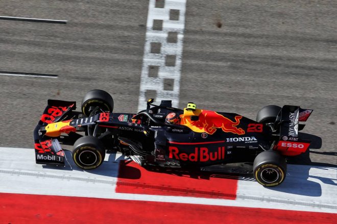 2019年F1第16戦ロシアGP　アレクサンダー・アルボン（レッドブル・ホンダ）