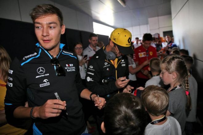 2019年F1第16戦ロシアGP　ジョージ・ラッセル（ウイリアムズ）