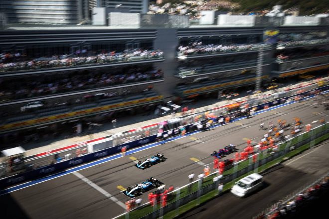 2019年F1第16戦ロシアGP　ロバート・クビサ、ジョージ・ラッセル