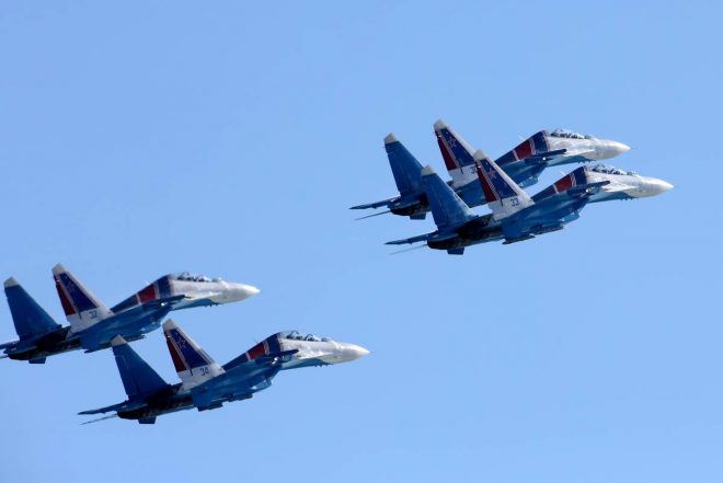 2019年F1第16戦ロシアGP　航空ショー