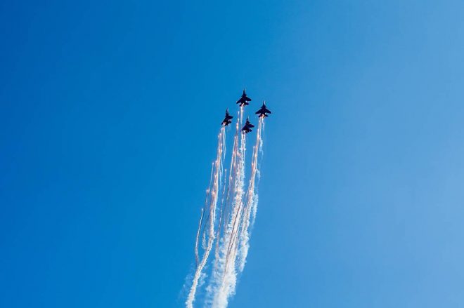 2019年F1第16戦ロシアGP　航空ショー