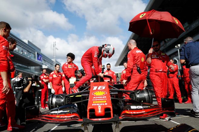 2019年F1第16戦ロシアGP　シャルル・ルクレール（フェラーリ）