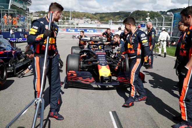 2019年F1第16戦ロシアGP　マックス・フェルスタッペン（レッドブル・ホンダ）