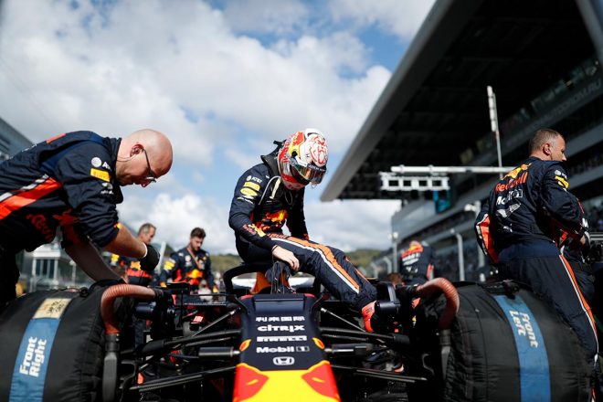 2019年F1第16戦ロシアGP　マックス・フェルスタッペン（レッドブル・ホンダ）