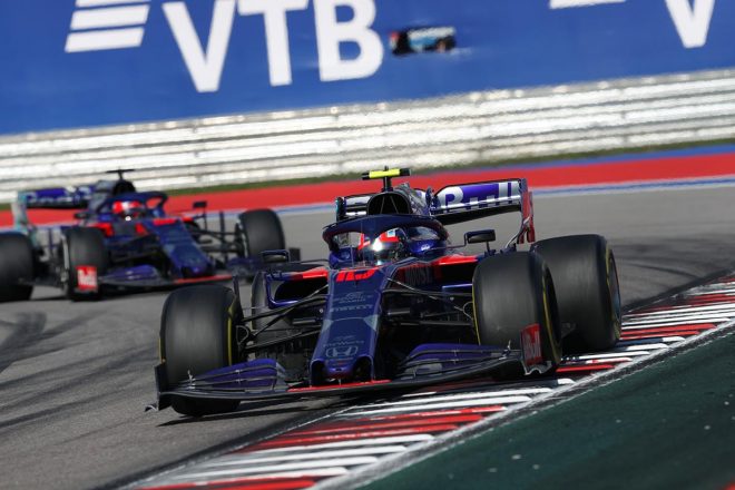 2019年F1第16戦ロシアGP　ピエール・ガスリー（トロロッソ・ホンダ）
