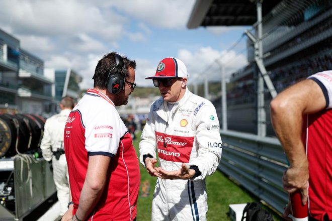 2019年F1第16戦ロシアGP　キミ・ライコネン（アルファロメオ）
