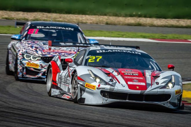 坂本祐也／マルコス・ゴメス組27号車フェラーリ488 GT3