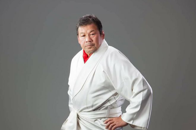 森のプロレス、スペシャルマッチに参加する藤波辰爾選手