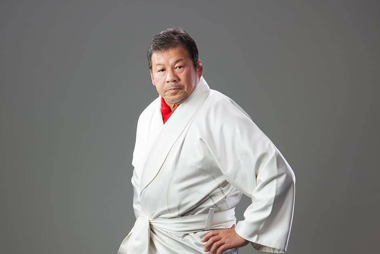 森のプロレス、スペシャルマッチに参加する藤波辰爾選手