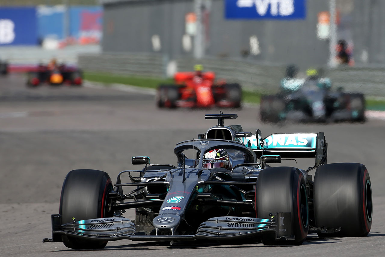 2019年F1第16戦ロシアGP　ルイス・ハミルトン（メルセデス）