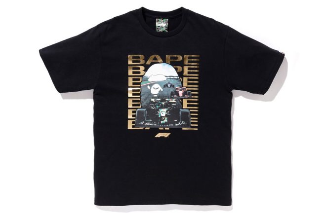 人気アパレルブランド『A BATHING APE』がF1と2度目のコラボ。トレードマークのmiloも登場