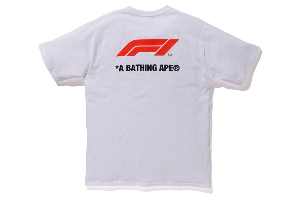 人気アパレルブランド『A BATHING APE』がF1と2度目のコラボ。トレードマークのmiloも登場