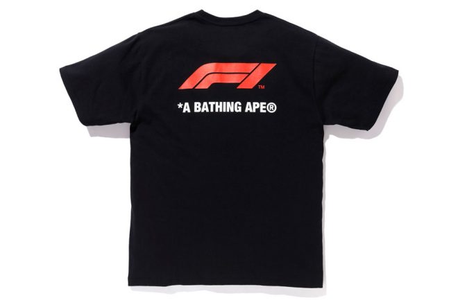 人気アパレルブランド『A BATHING APE』がF1と2度目のコラボ。トレードマークのmiloも登場
