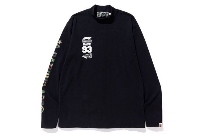 人気アパレルブランド『A BATHING APE』がF1と2度目のコラボ。トレードマークのmiloも登場
