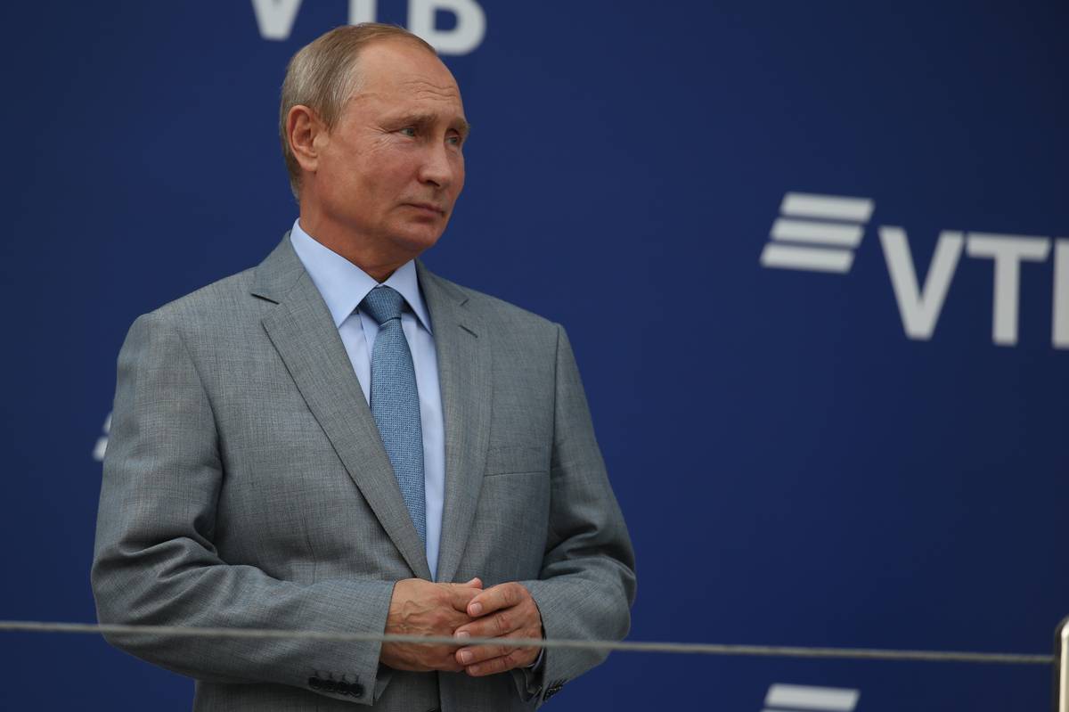 今年は見られなかったので2018年のプーチン大統領でガマン