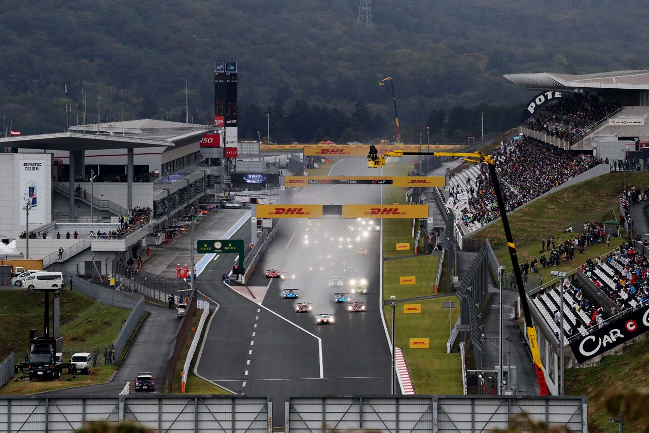 降雨に見舞われた2018／2019年WEC第4戦富士