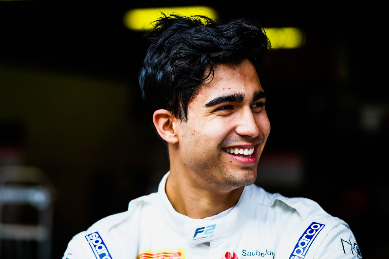 2019年FIA-F2　バルセロナテスト　ファン-マヌエル・コレア（ザウバー・ジュニチーム）