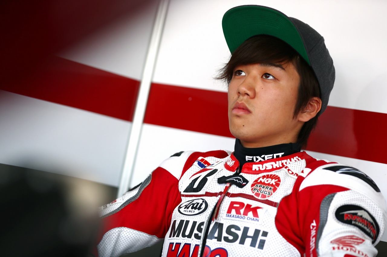 全日本ロードレース選手権第7戦オートポリスのART合同走行で総合トップタイムをマークした水野涼（MuSASHi RT HARC-PRO.Honda）