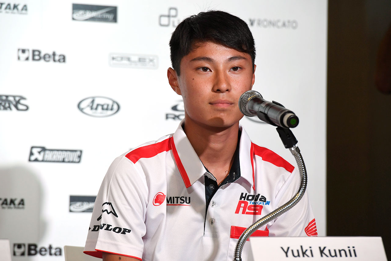 ホンダ・チーム・アジアからMoto3にフル参戦する國井勇輝