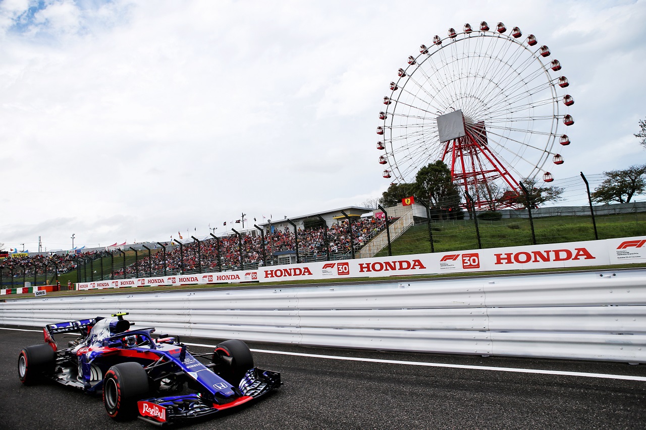 2018年F1日本GP　ピエール・ガスリー（トロロッソ・ホンダ）