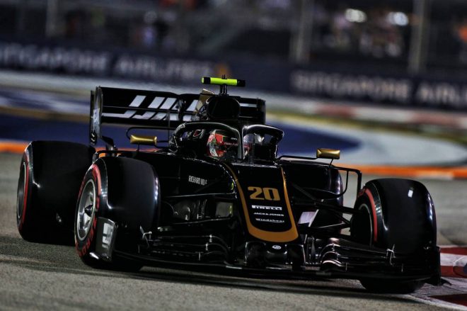 2019年F1第15戦シンガポールGP　ケビン・マグヌッセン（ハース）