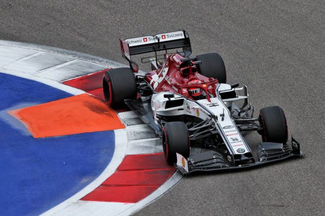 2019年F1第16戦ロシアGP　キミ・ライコネン（アルファロメオ）