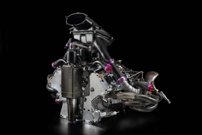 TS050ハイブリッドに搭載される2.4リットルV6ターボエンジン