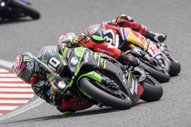 2019年の鈴鹿8耐に参戦したレオン・ハスラム