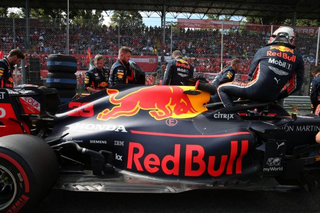 日本GPで表彰台獲得を狙うマックス・フェルスタッペン（レッドブル・ホンダ）