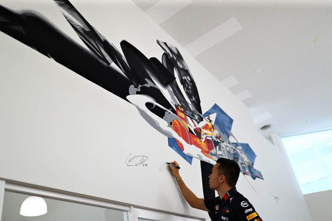 2019年F1第17戦日本GP　アレクサンダー・アルボン（レッドブル・ホンダ）
