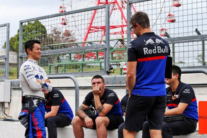 2019年F1第17戦日本GP　トロロッソ・ホンダから金曜フリー走行1回目に出走する山本尚貴