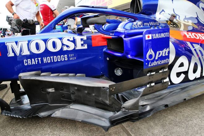 2019年F1第17戦日本GP　トロロッソ・ホンダから金曜フリー走行1回目に出走する山本尚貴