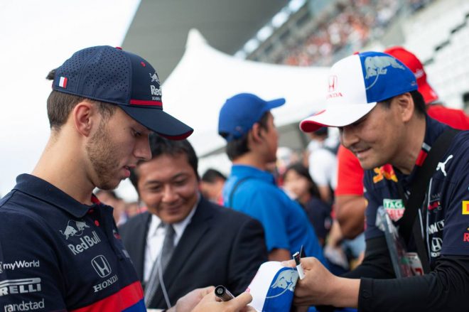 2019年F1第17戦日本GP　ピエール・ガスリー（トロロッソ・ホンダ）