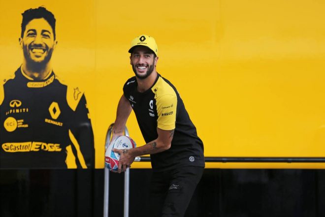 2019年F1第17戦日本GP　ダニエル・リカルド（ルノー）