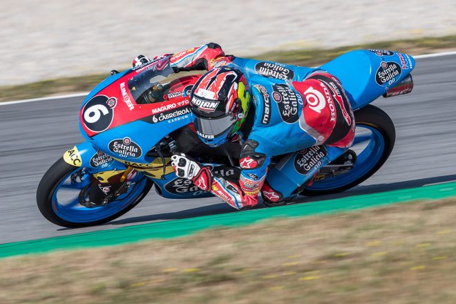 Moto3にワイルドカード参戦した山中琉聖（Estrella Galicia 0,0）