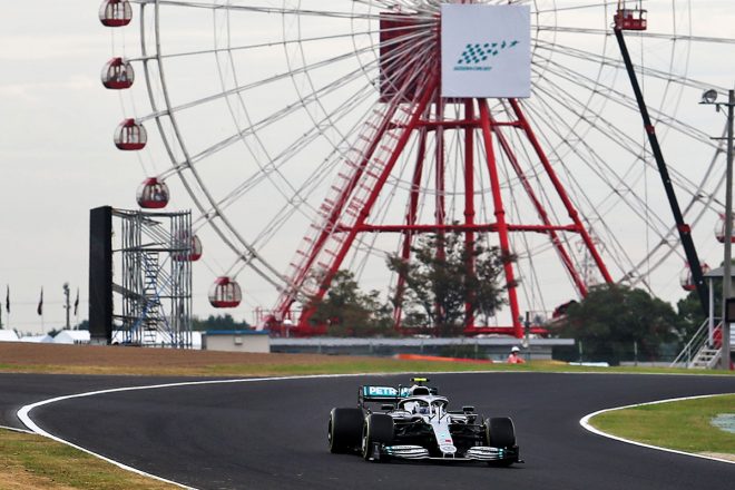 2019年F1第17戦日本GP　バルテリ・ボッタス（メルセデス）