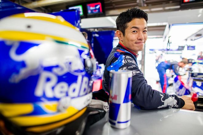 2019年F1第17戦日本GP　フリー走行1回目に出走した山本尚貴（トロロッソ・ホンダ）