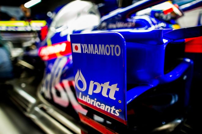 2019年F1第17戦日本GP　フリー走行1回目に出走した山本尚貴（トロロッソ・ホンダ）