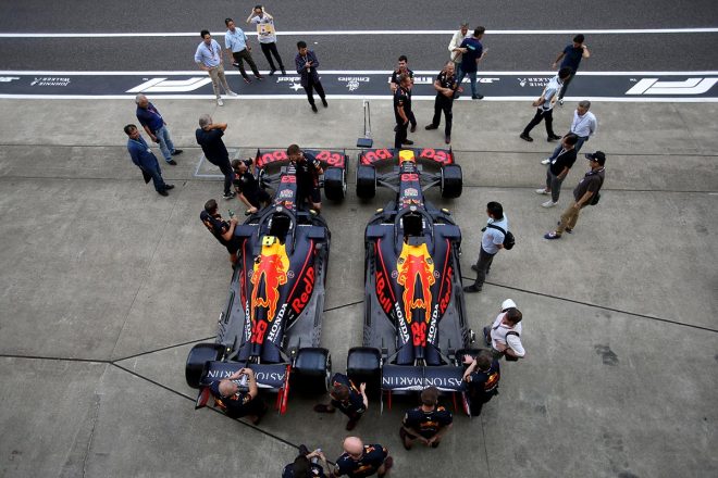 2019年F1第17戦日本GP　レッドブル・ホンダ