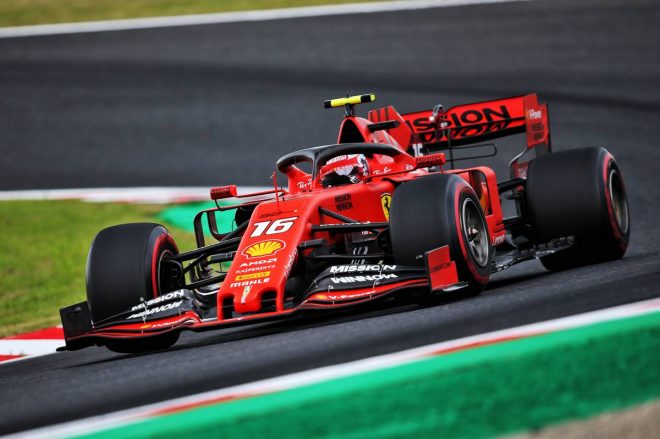 2019年F1第17戦日本GP　シャルル・ルクレール（フェラーリ）