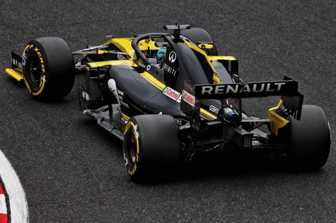 2019年F1第17戦日本GP金曜　ダニエル・リカルド（ルノー）