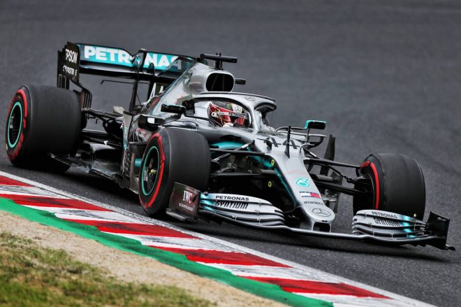 2019年F1第17戦日本GP　ルイス・ハミルトン（メルセデス）