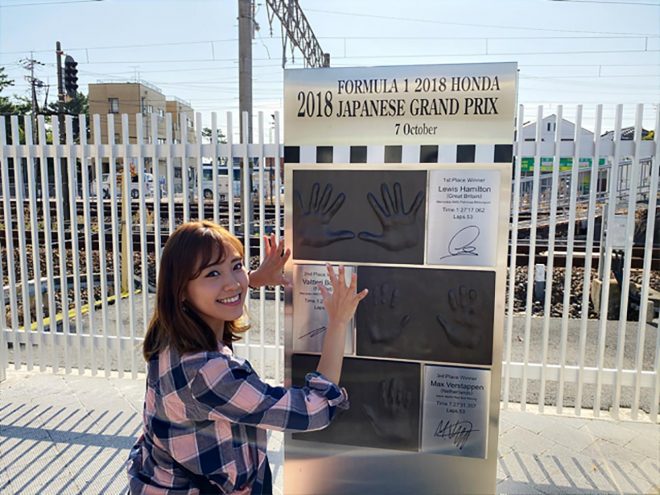 ジバラでGO! 笠原美香F1鈴鹿ブログ1回目01