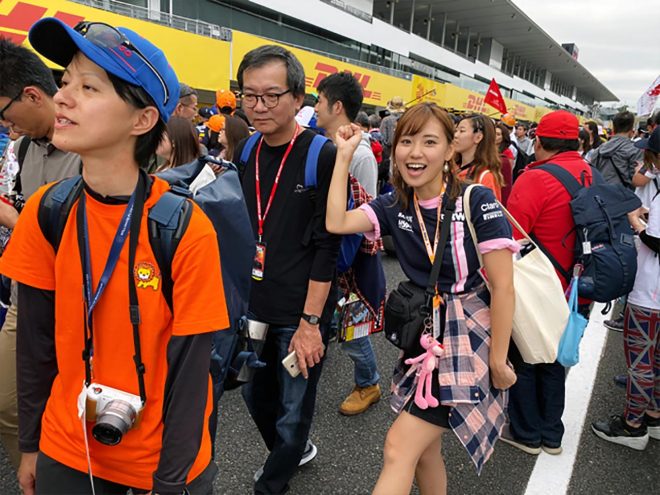 ジバラでGO! 笠原美香F1鈴鹿ブログ1回目03