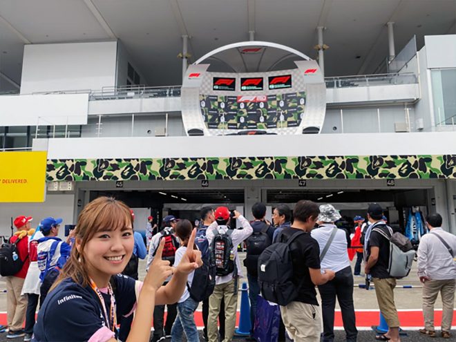 ジバラでGO! 笠原美香F1鈴鹿ブログ1回目
