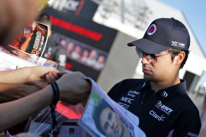 2019年F1第17戦日本GP日曜　ランス・ストロール（レーシングポイント）