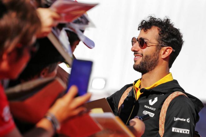 2019年F1第17戦日本GP日曜　ダニエル・リカルド（ルノー）