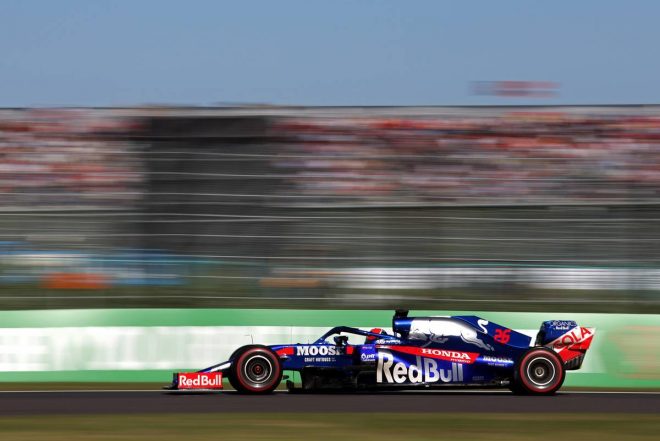 2019年F1第17戦日本GP日曜　ダニール・クビアト（トロロッソ・ホンダ）
