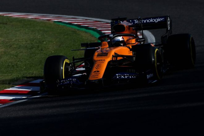2019年F1第17戦日本GP日曜　カルロス・サインツJr.（マクラーレン）