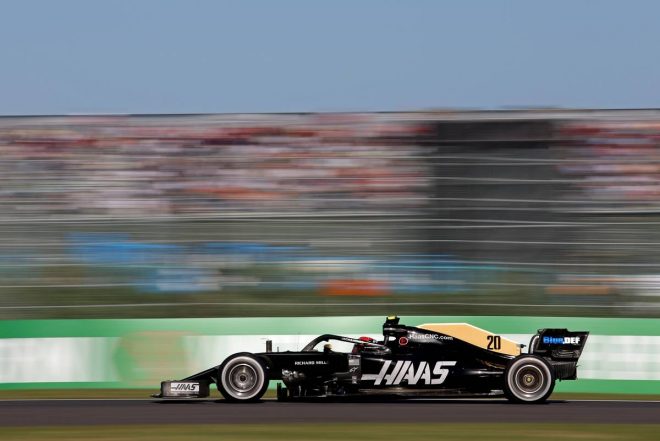 2019年F1第17戦日本GP日曜　ケビン・マグヌッセン（ハース）